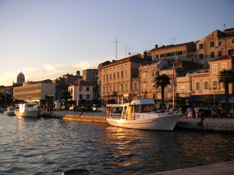 Promenade in Sibenik